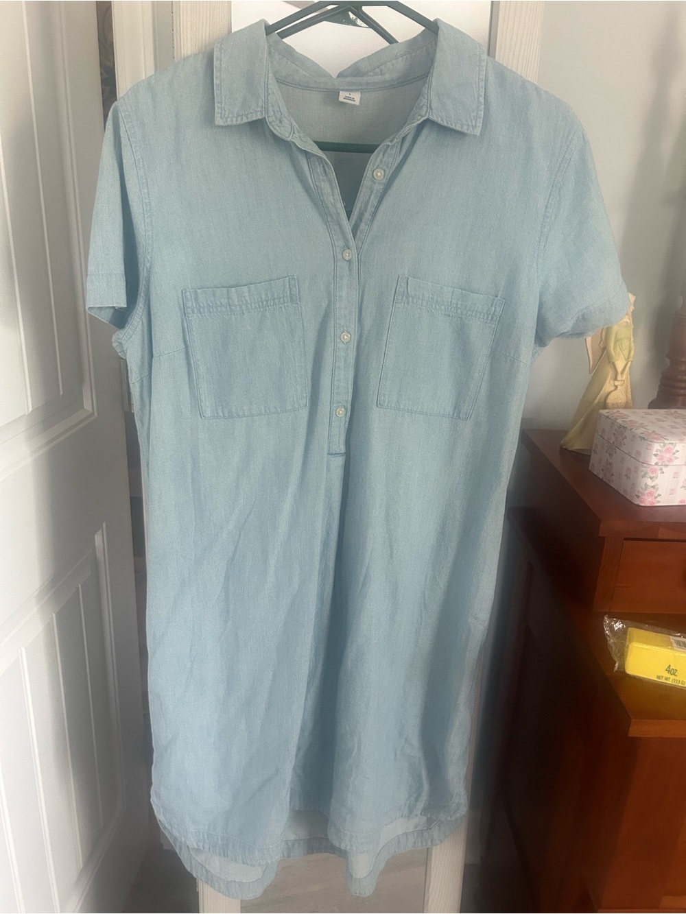 Old Navy chambray midi dress